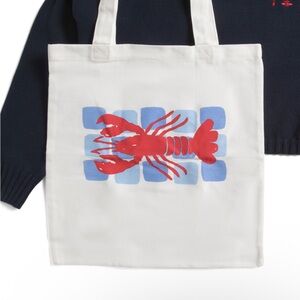 Lobster Canvas Tote Bag